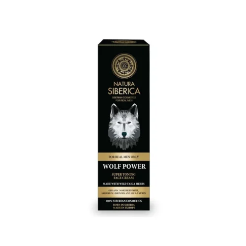 NATURA SIBERICA NS MEN SUPER TONING FACE CREAM WOLF POWER 50 ML