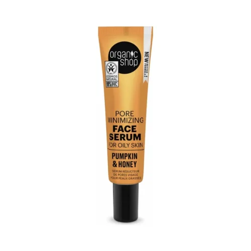 NATURA SIBERICA OS PORE MINIMIZING FACE SERUM FOR OILY SKIN PUMPKIN AND HONEY, 30 ML