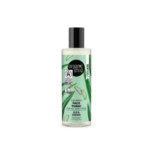 NATURA SIBERICA OS CALMING FACE TONIC FOR ALL SKIN TYPES AVOCADO AND ALOE, 150 ML