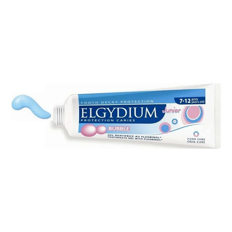 ELGYDIUM - JUNIOR Οδοντόπαστα κατά της Τερηδόνας 7-12 ετών, 50ml