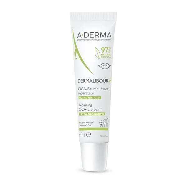 A DERMA DERMALIBOUR+ CICA-BAUME LEVRES 15 ML