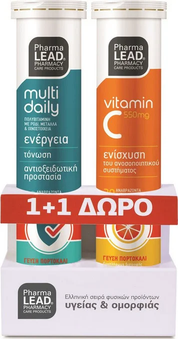 PHARMALEAD 1+1 MULTI DAILY+EFF. VIT C