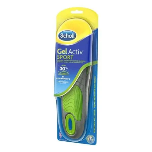Scholl Gel Activ Sport &Alpha;&nu;&alpha;&tau;&omicron;&mu;&iota;&kappa;&omicron;ί &Pi;ά&tau;&omicron;&iota; &Pi;&alpha;&pi;&omicron;&upsilon;&tau;&sigma;&iota;ώ&nu; &gamma;&iota;&alpha; &Gamma;&upsilon;&nu;&alpha;ί&kappa;&epsilon;&sigmaf; 1 &Zeta;&epsilon;ύ&gamma;&omicron;&sigmaf;