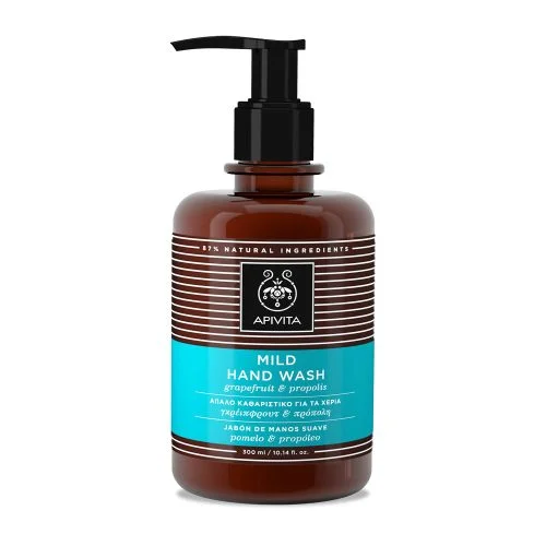 APIVITA - MILD HAND WASH - &Gamma;&Kappa;&Rho;&Epsilon;&Iota;&Pi;&Phi;&Rho;&Omicron;&Upsilon;&Tau; & &Pi;&Rho;&Omicron;&Pi;&Omicron;&Lambda;&Eta; -300ML