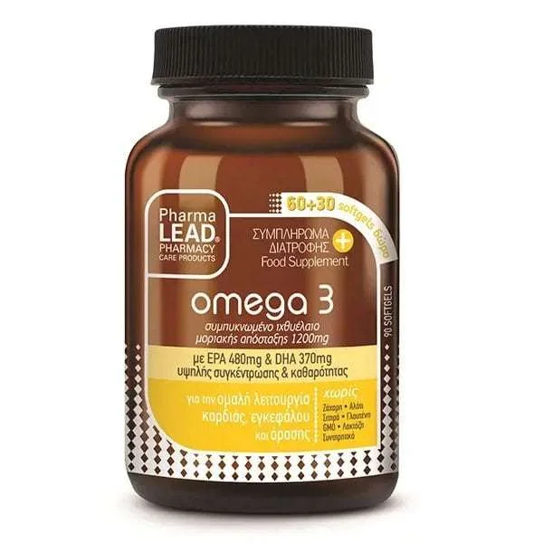 PHARMALEAD OMEGA 3 90 CAPS