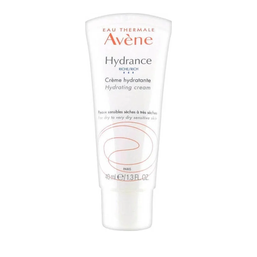 Avene - Eau Thermale Hydrance Rich, Ενυδατική Κρέμα Προσώπου Πλούσιας Υφής - 40ml