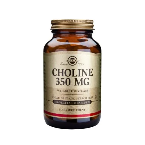 Solgar - Choline 350mg &Chi;&omicron;&lambda;ί&nu;&eta; - 100caps