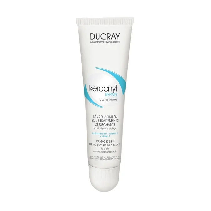 Ducray - Keracnyl Repair Baume Levres, Επανορθώνει & Προστατεύει τα Χείλη - 15ml