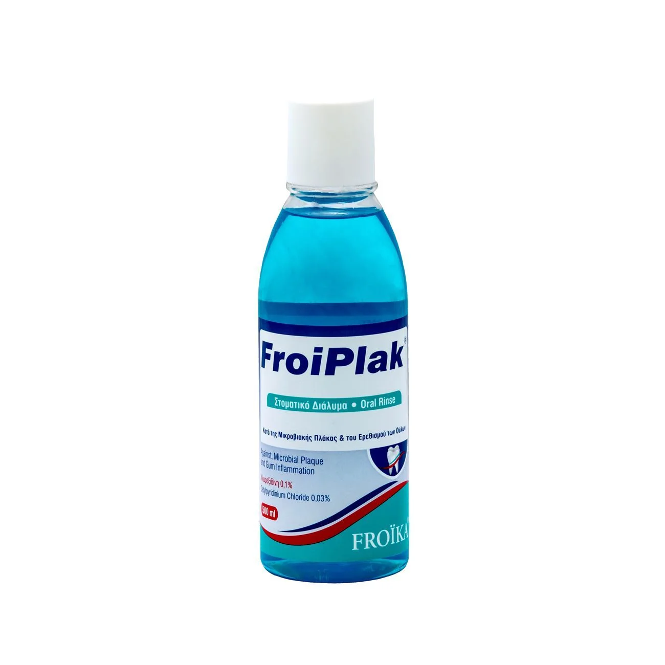 Froika - Froiplak Mouthwash Στοματικό Διάλυμα Κατά της Χρώσης - 250ml
