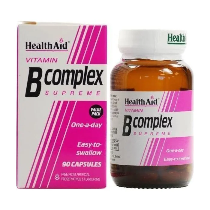 Health Aid - B-Complex - 90Caps