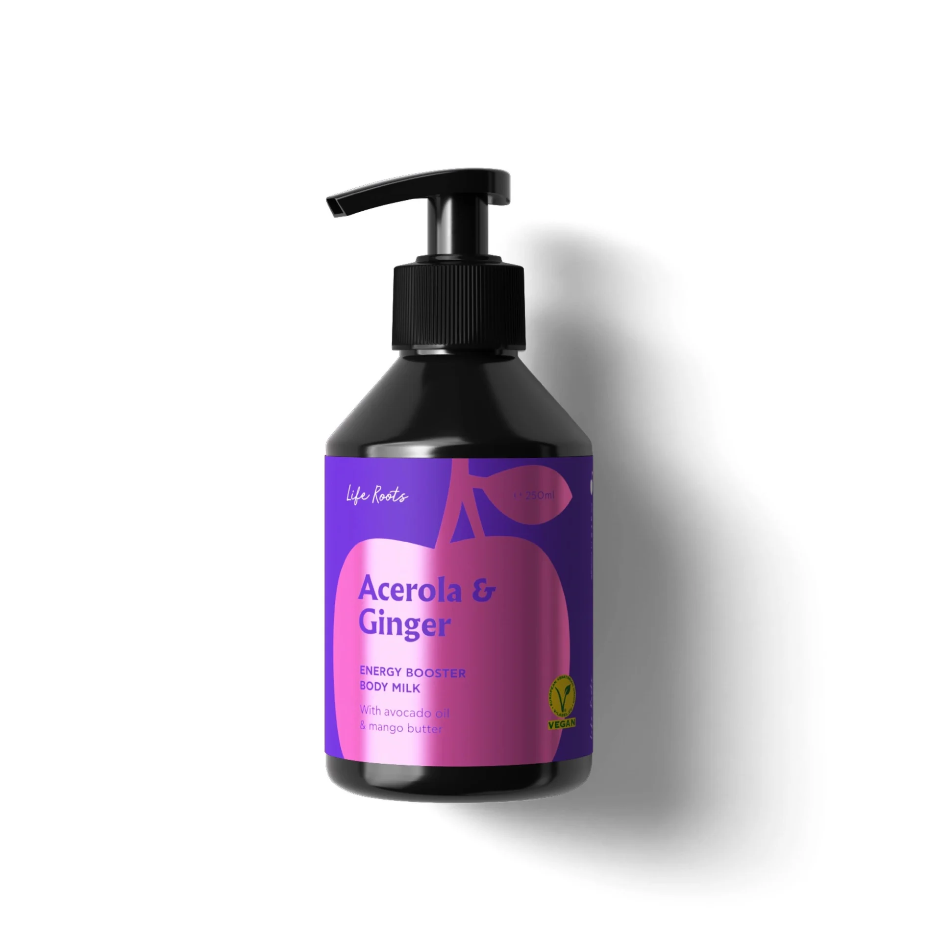 LIFE ROOTS ACEROLA & GINGER BODY MILK 250ML