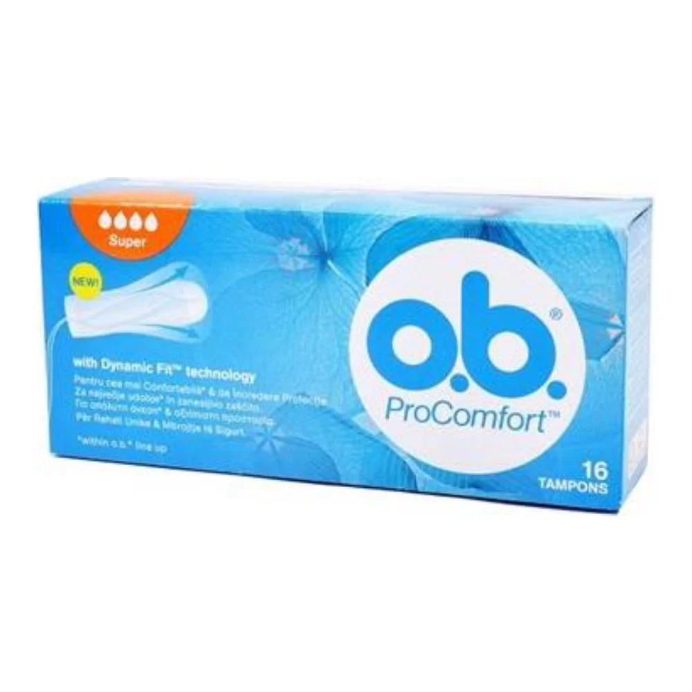 O.B. - Ταμπόν Pro Comfort SilkTouch Super - 16τεμ