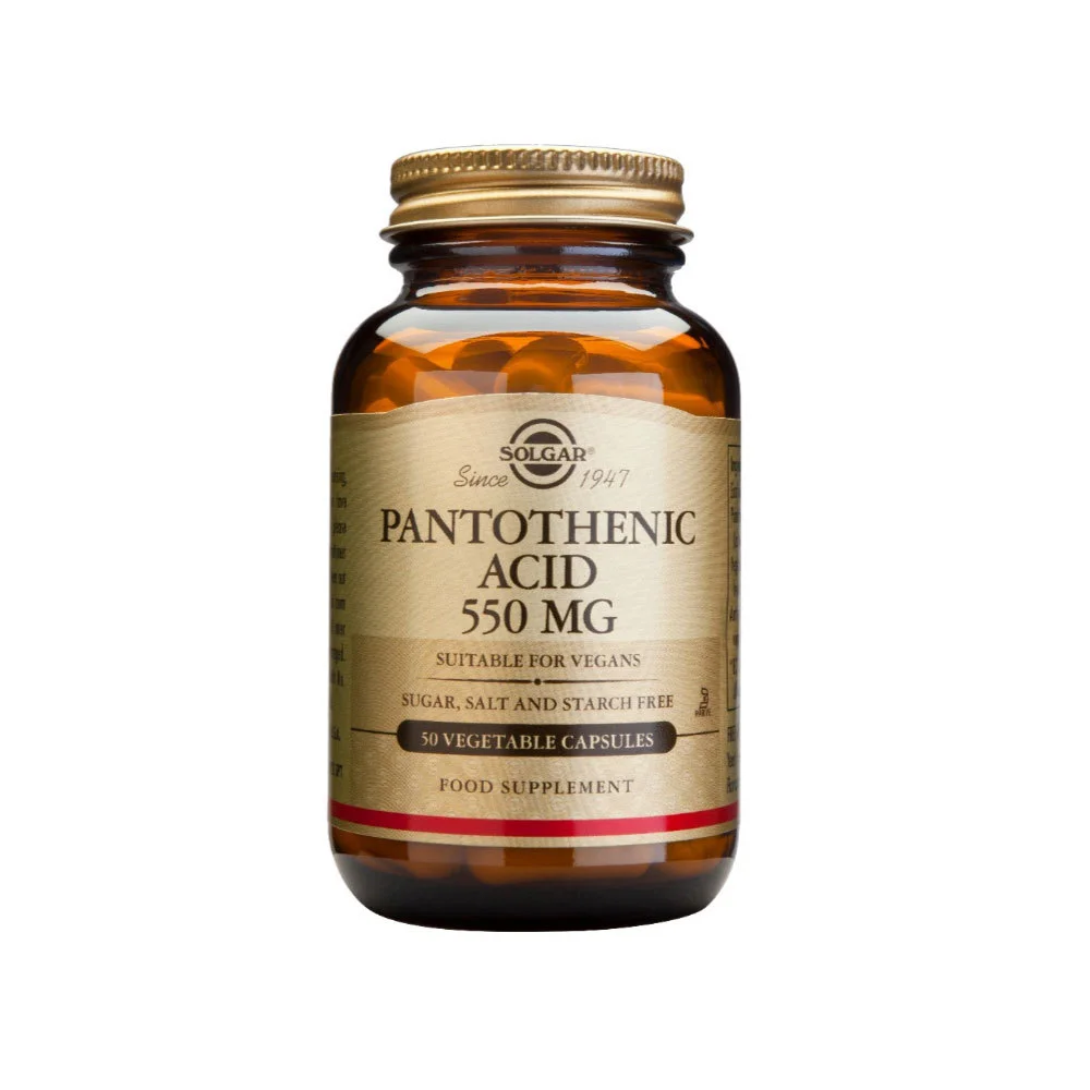 Solgar - Pantothenic acid (B5) 550mg - 50veg.caps