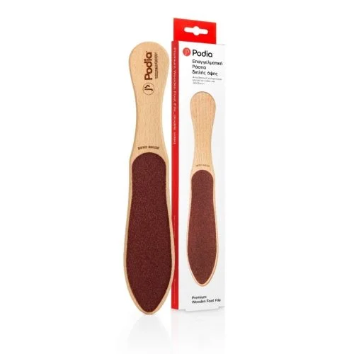 Podia - Premium Wooden Foot File 27 cm- 1&tau;&epsilon;&mu;.