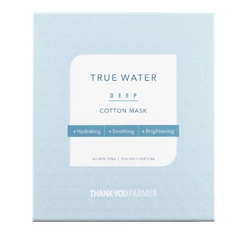 Thank You Farmer - True Water Deep Cotton Mask - 1pc 25ml