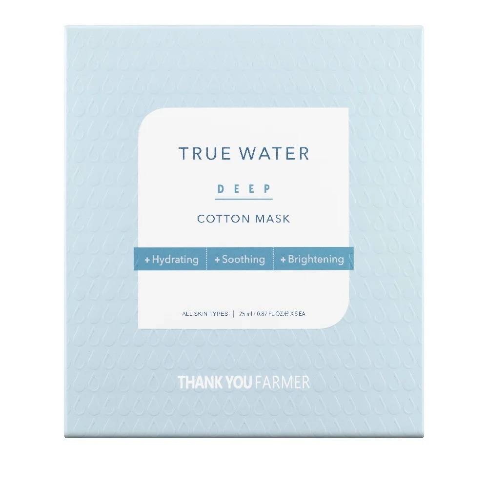 Thank You Farmer - True Water Deep Cotton Mask - 1pc 25ml