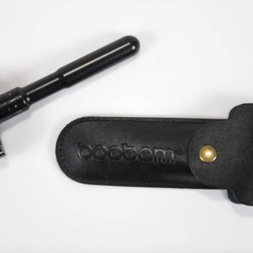 BOOBAM LEATHER POUCH RAZOR REGUINE BLACK