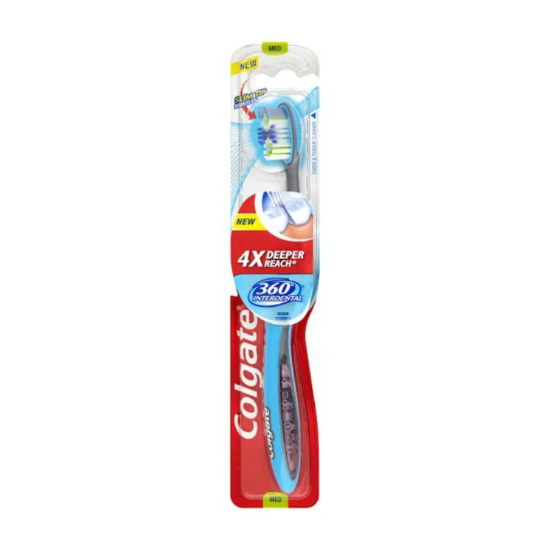 Colgate - 360 Interdental Medium Οδοντόβουρτσα - 1τεμ