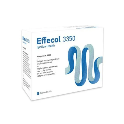 Epsilon Health - Effecol 3350 &Alpha;&nu;&tau;&iota;&mu;&epsilon;&tau;ώ&pi;&iota;&sigma;&eta; &Delta;&upsilon;&sigma;&kappa;&omicron;&iota;&lambda;&iota;ό&tau;&eta;&tau;&alpha;&sigmaf; - 12 &Phi;ά&kappa;&epsilon;&lambda;&omicron;&iota; x 13,3g