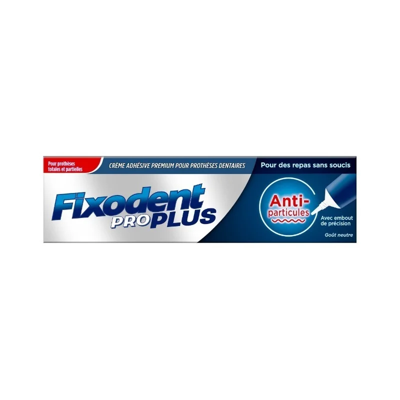 FIXODENT - Pro Plus Food Seal ΣΤΕΡΕΩΤΙΚΗ ΚΡΕΜΑ ΟΔOΝΤΟΣΤΟΙΧΙΩΝ - 40gr