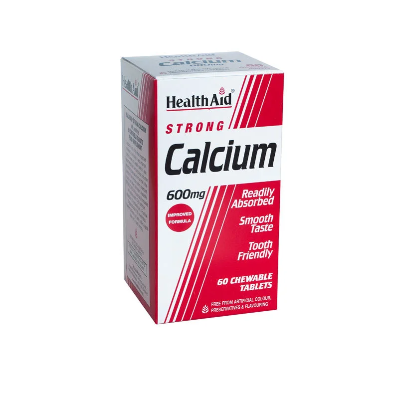 Health Αid - Calcium 600mg Μασώμενο - 60tabs