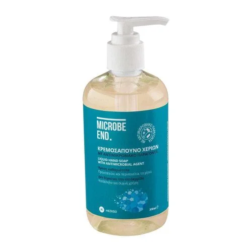 MICROBE END &Kappa;&Rho;&Epsilon;&Mu;&Omicron;&Sigma;&Alpha;&Pi;&Omicron;&Upsilon;&Nu;&Omicron; &Chi;&Epsilon;&Rho;&Iota;&Omega;&Nu; &Alpha;&Nu;&Tau;&Iota;&Mu;&Iota;&Kappa;&Rho;. 300ml