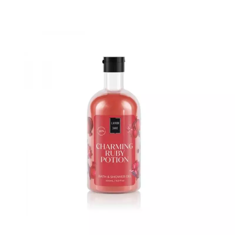 Lavish Care Charming Ruby Potion Αφρόλουτρο σε Gel 500ml