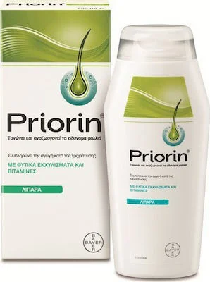 Priorin &Sigma;&alpha;&mu;&pi;&omicron;&upsilon;ά&nu; &gamma;&iota;&alpha; &Lambda;&iota;&pi;&alpha;&rho;ά &mu;&alpha;&lambda;&lambda;&iota;ά 200ml