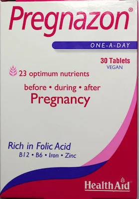 HEALTH AID PREGNAZON 30TABS