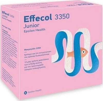 EFFECOL 3350 JUNIOR EPSILON HEALTH(BOX OF 24 SACHETS)