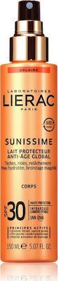 LIERAC SUNISSIME LAIT PROTECT SPF 30 150ML