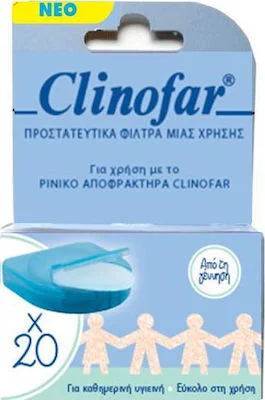 CLINOFAR NASAL ASPIRATOR REFILLS X20TMX