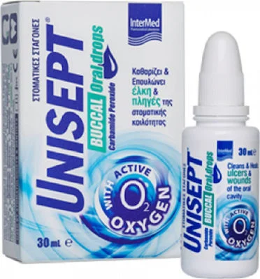 UNISEPT BUCCAL DROPS 30ML (&Pi;&Alpha;&Rho;/&Kappa;&Omicron;) DROPS INTERMED