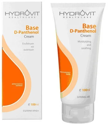 HYDROVIT BASE CREAM PANTHENOL 100ML CREAM &Tau;&Alpha;&Rho;&Gamma;&Kappa;&Epsilon;&Tau;