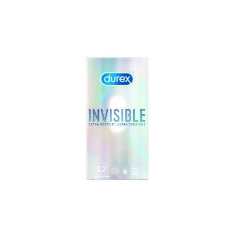 DUREX INVISIBLE EXTRA ULTRA SENSITIVE 12PCS
