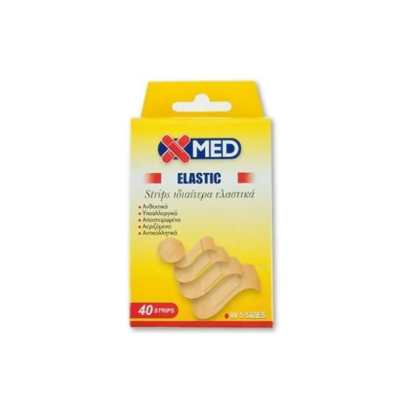 X-MED ELASTIC STRIPS 40 ΤΕΜ.(ΔΙΑΦΟΡΑ)