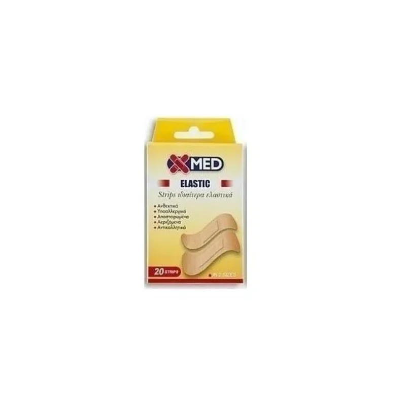 X-MED ELASTIC STRIPS 20 ΤΕΜ.(ΣΤΕΝΑ ΦΑΡΔΙΑ)