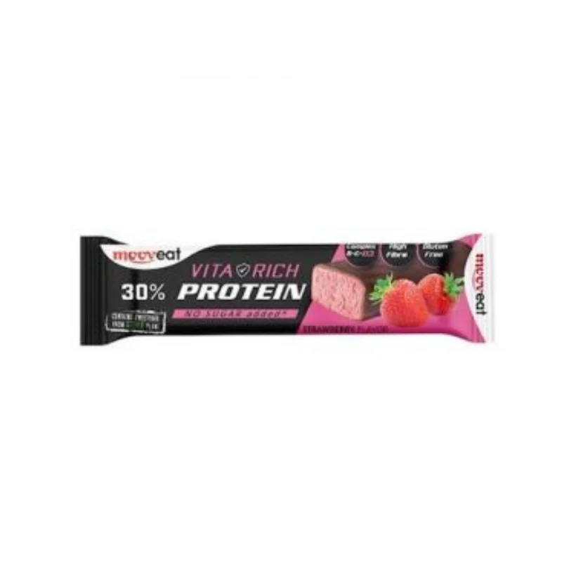 Mooveat Vita Rich Strawberry Protein Bar