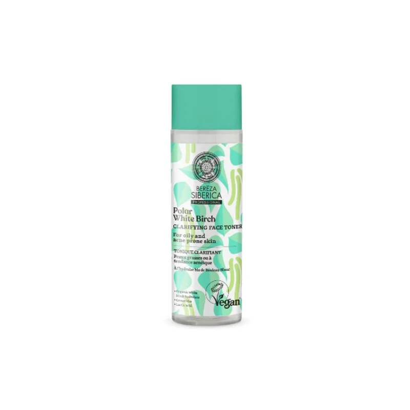NATURA SIBERICA POLAR WHITE BIRCH. CLARIFYING FACE TONER 200ML