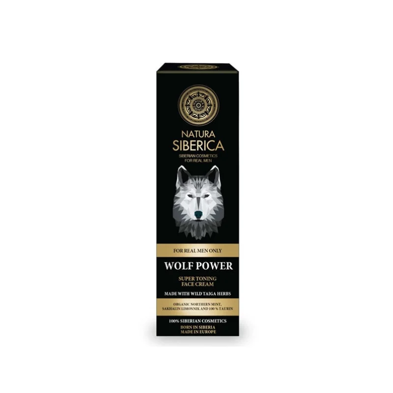 NATURA SIBERICA NS MEN SUPER TONING FACE CREAM WOLF POWER 50 ML
