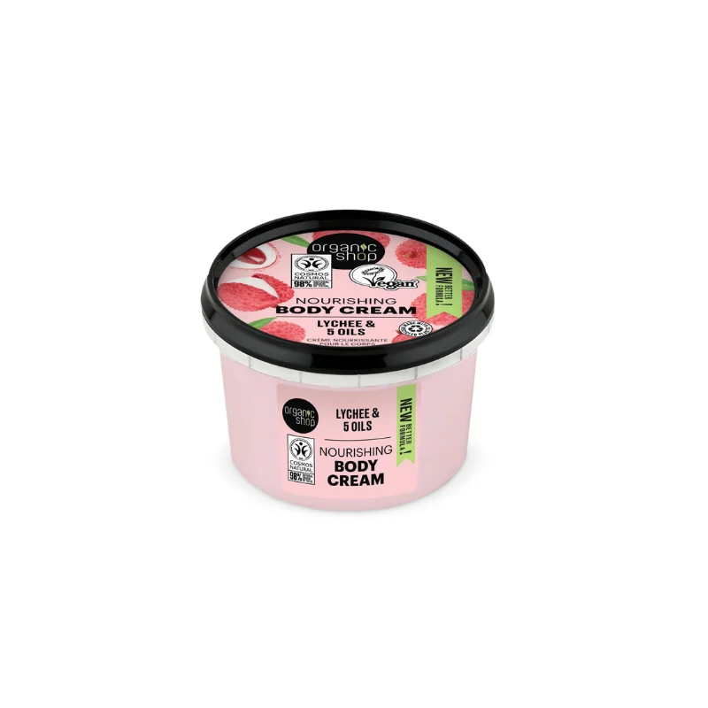 NATURA SIBERICA BODY CREAM PINK LYCHEE 250ML