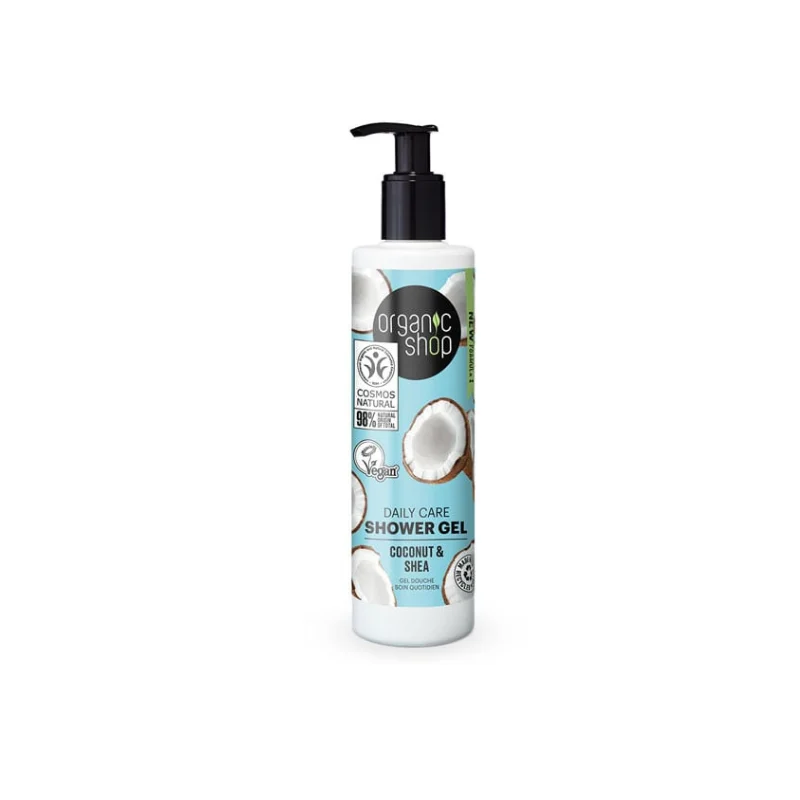 NATURA SIBERICA OS DAILY CARE SHOWER GEL COCONUT AND SHEA, 280 ML