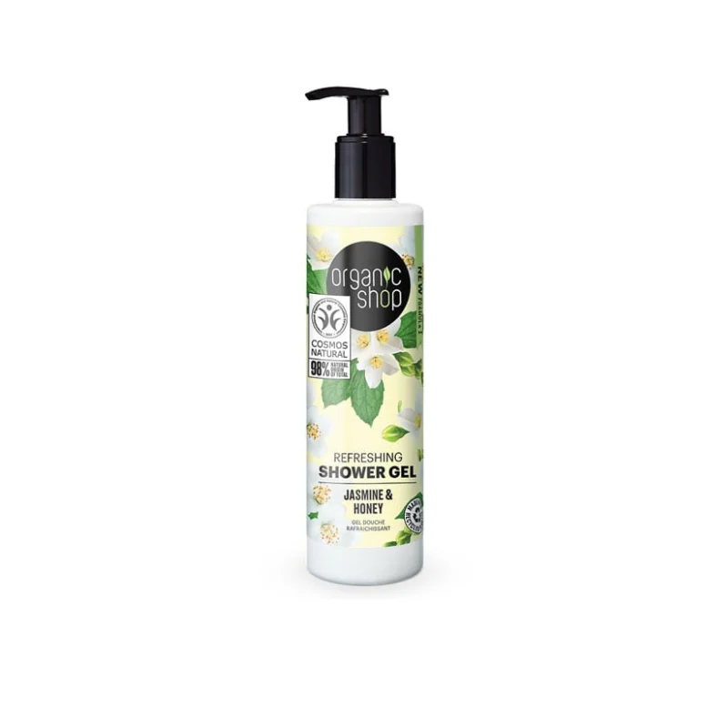 NATURA SIBERICA OS REFRESHING SHOWER GEL JASMINE AND HONEY, 280 ML