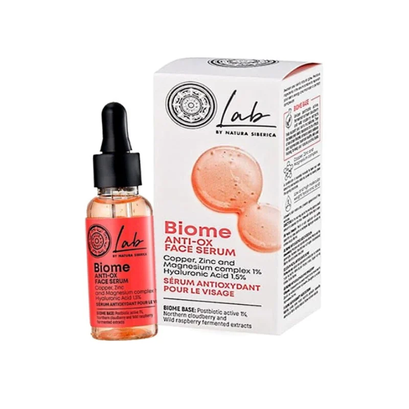 NATURA SIBERICA BIOME. REJUVENATION FACE SERUM, 30 ML