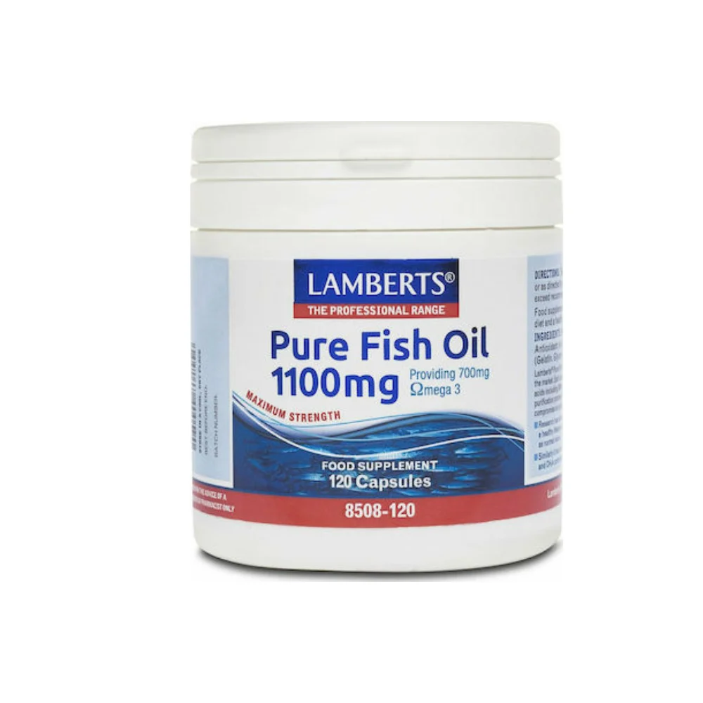 LAMBERTS PURE FISH OIL 1100MG X120C CAPS ΣΑΛΑΜΟΥΡ