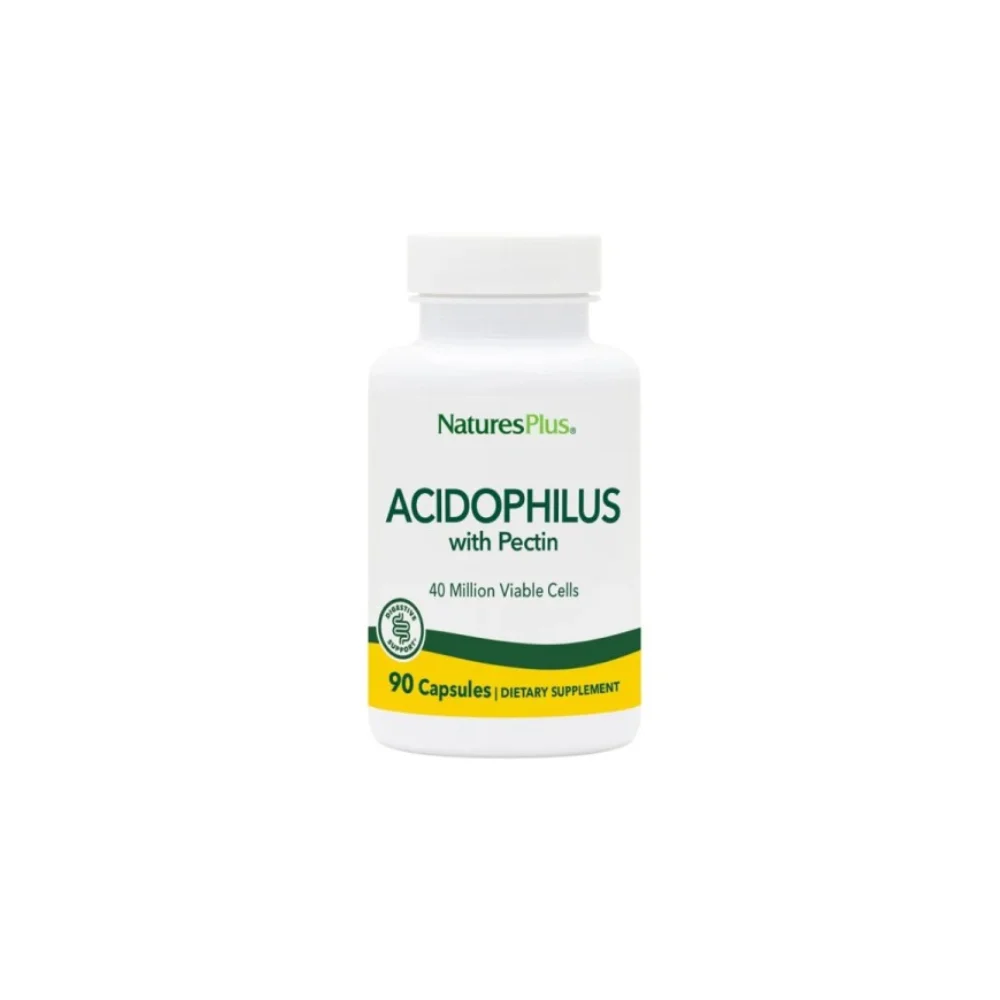 NATURE'S PLUS ACIDOPHILUS 40 MIL.VLABLE CELLS 90CAPS