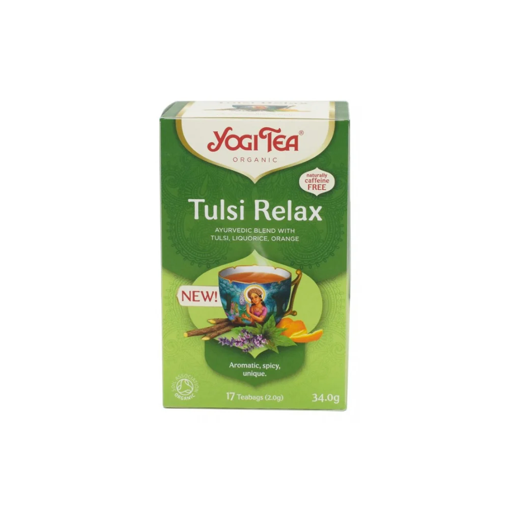 YOGI TEA TUSLI RELAX 34g 17 TEABAGS