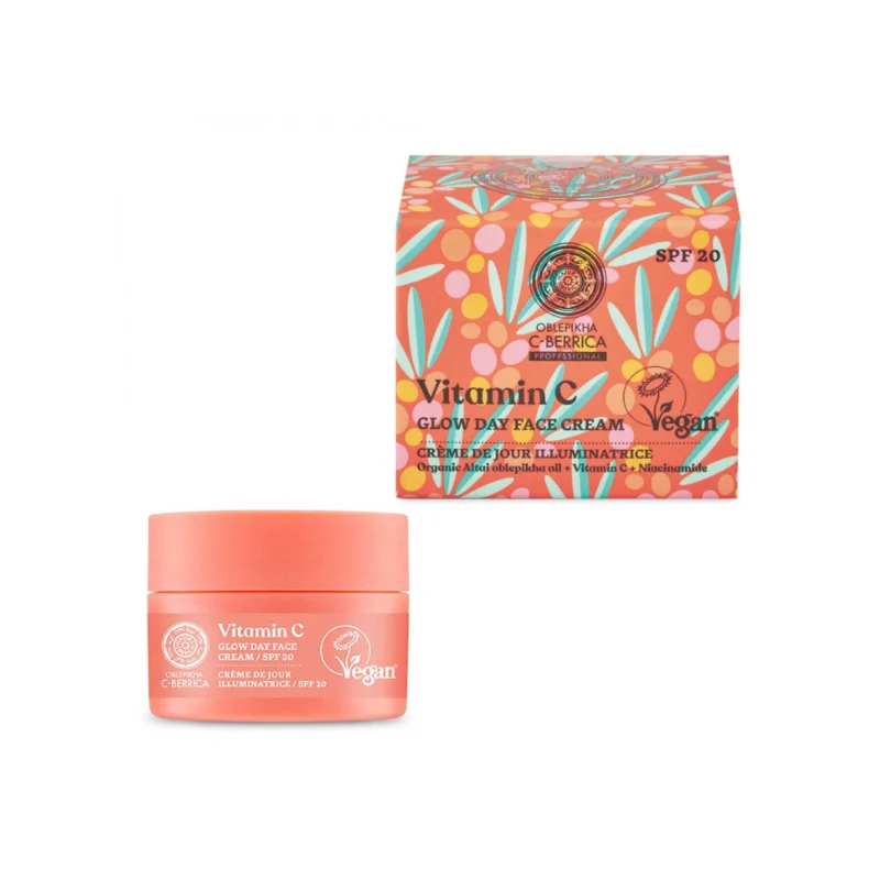 NATURA SIBERICA OBLEPIKHA VIT.C GLOW DAY FACE CREAM SPF20 50ml
