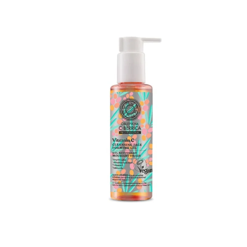 NATURA SIBERICA OBLEPIKHA VIT. C CLEANSING FACE FOAMING GEL 145ml