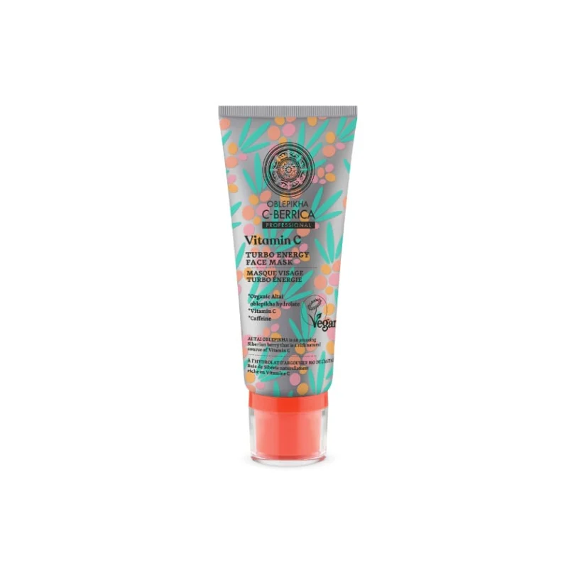 NATURA SIBERICA OBLEPIKHA C-BERRICA. TURBO ENERGY FACE MASK 100ML